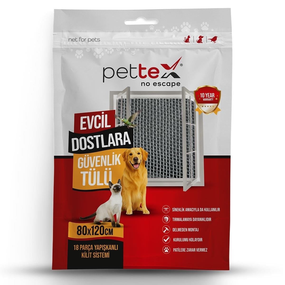 Pettex Evcil Hayvan Güvenlik Tülü