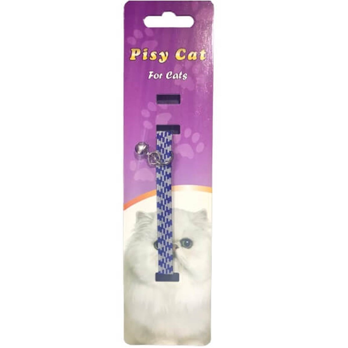 Pisy Cat Elastik Kedi Boyun Tasması Lacivert