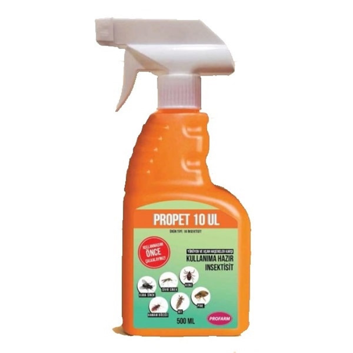Profarm Propet 10UL Pire, Kene ve Haşere Spreyi 500ml
