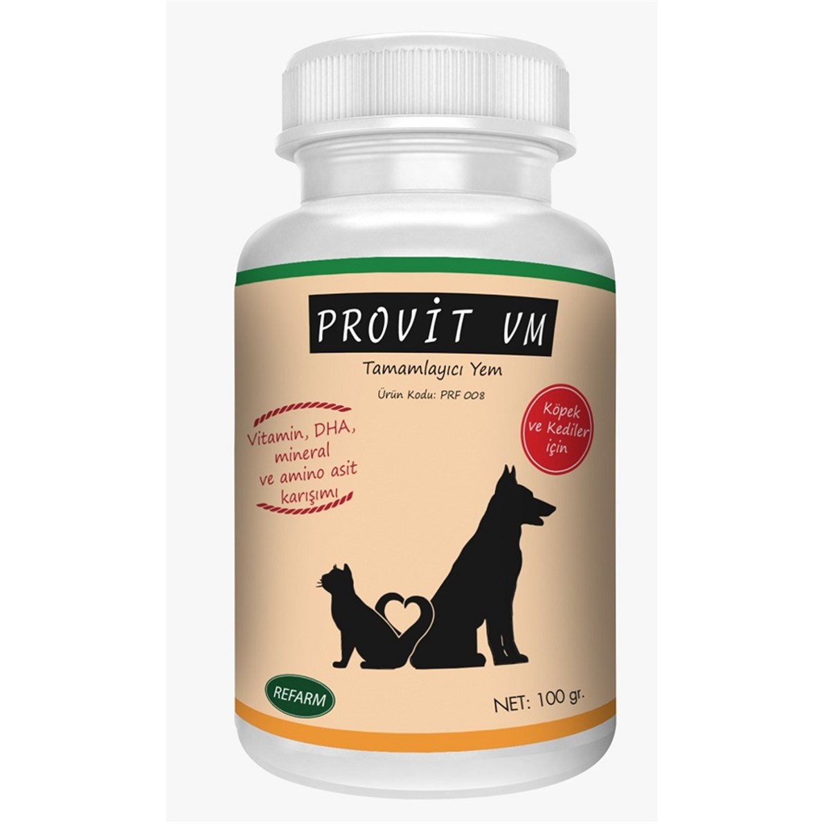 Profarm Provit VM Kedi ve Köpek Tamamlayıcı Yem 100gr