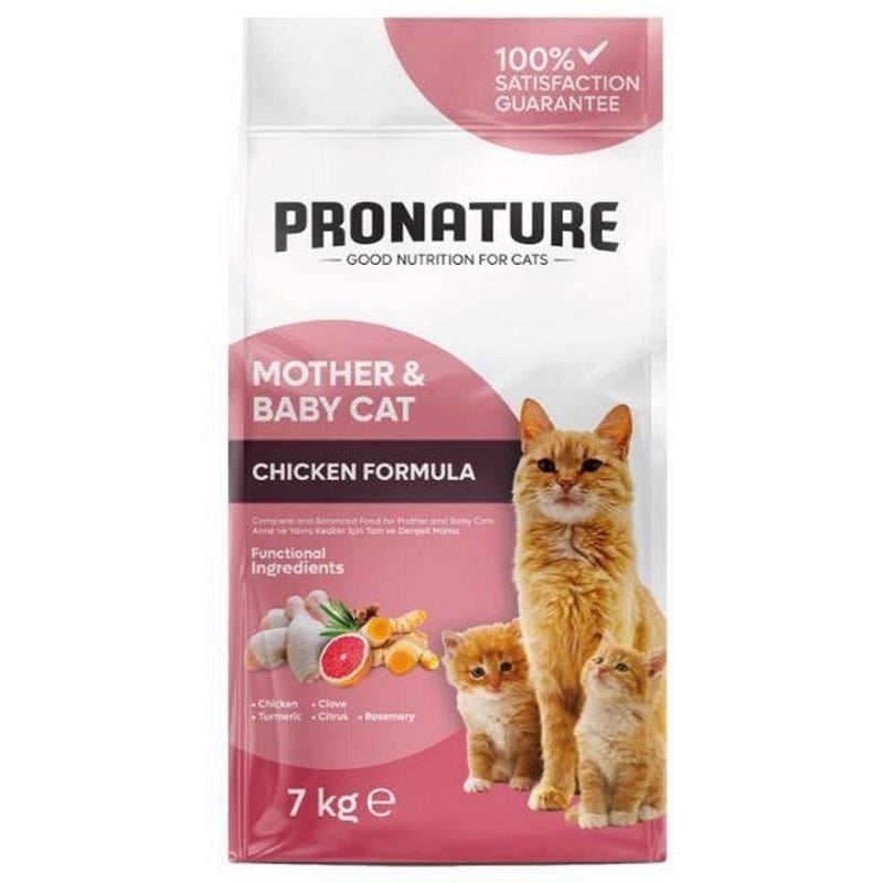 Pronature Mother & Baby Anne ve Bebek Kedi Maması 7kg