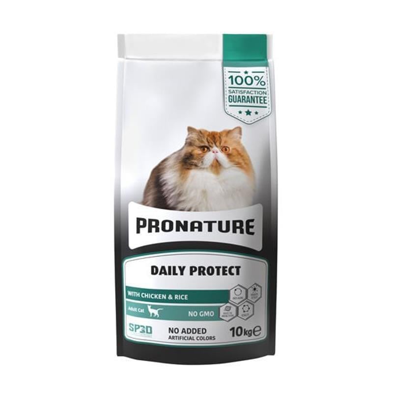 Pronature Tavuklu ve Pirinçli Yetişkin Kedi Maması 10kg