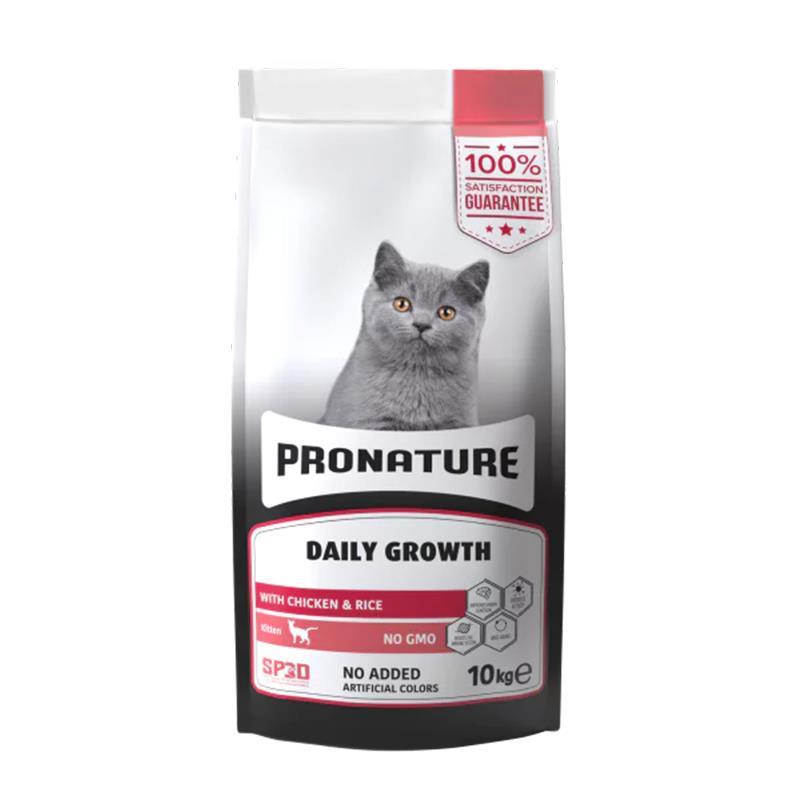 Pronature Tavuklu Yavru Kedi Maması 10kg