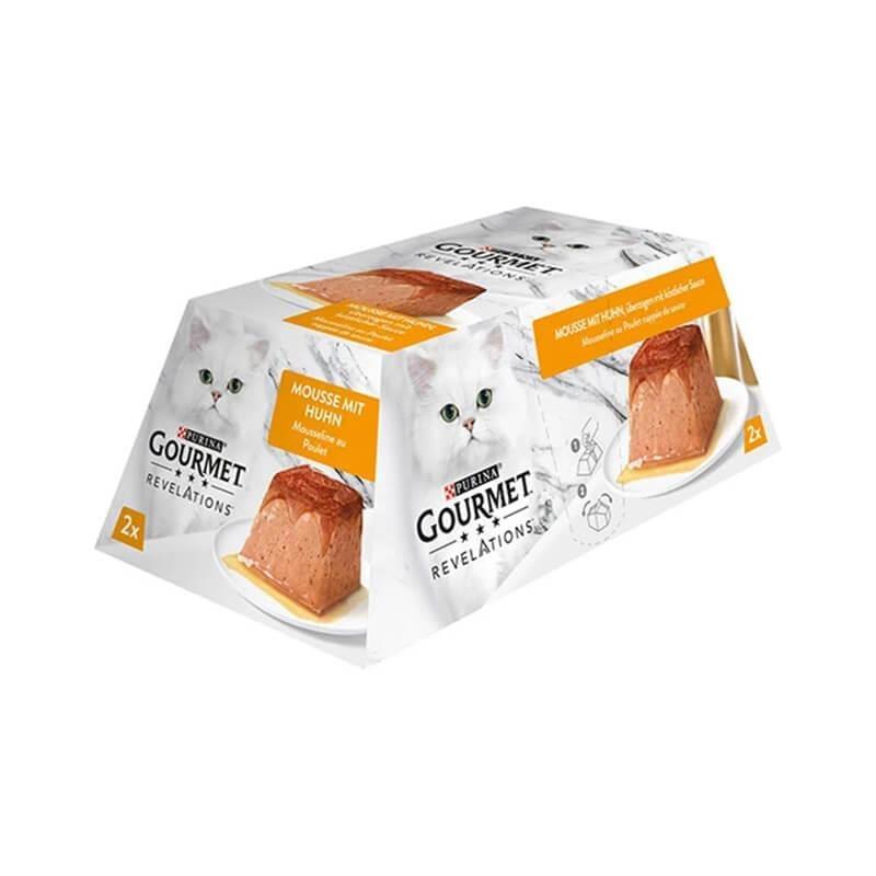 ProPlan Gourmet Revelations Tavuklu Kedi Konservesi 2x57gr