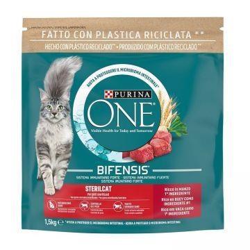 Purina One Sığır Etli Kısırlaştırılmış Kedi Maması 1,5kg