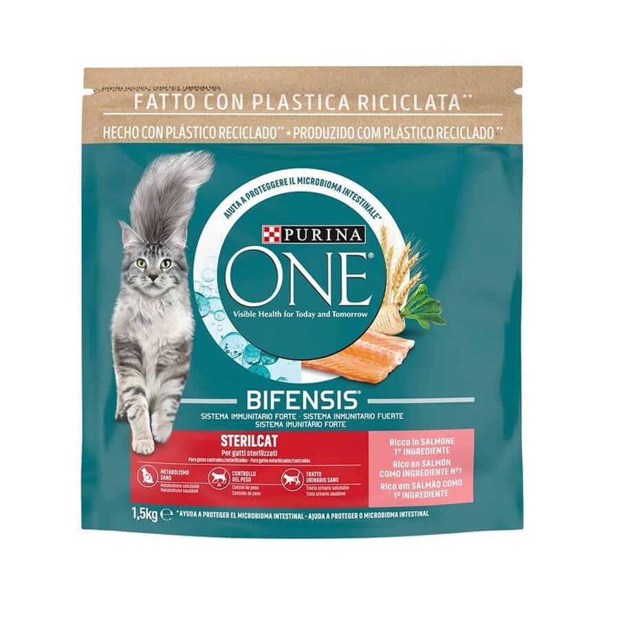 Purina One Somonlu Kısır Kedi Maması 1.5 Kg