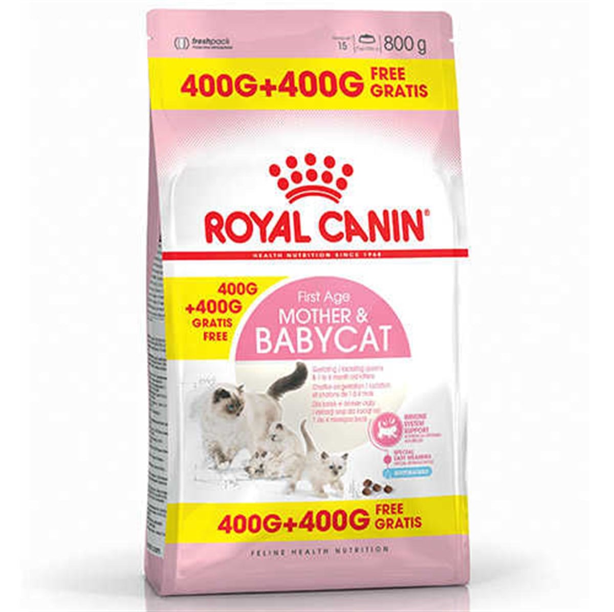 Royal Canin BabyCat 34 Yavru Kuru Kedi Maması 400 + 400 Gr Ekopaket