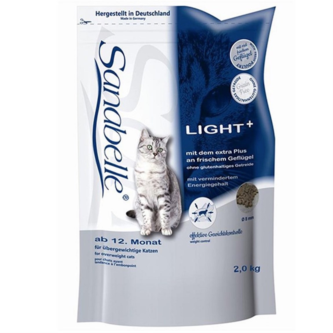 Sanabelle Light Yetişkin Kedi Maması 2 Kg