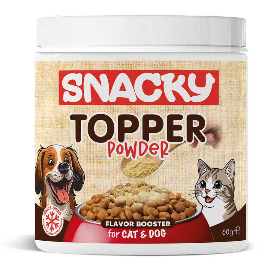 Snacky Dondurularak Kurutulmuş Tavuk Etli Toz 60 Gr