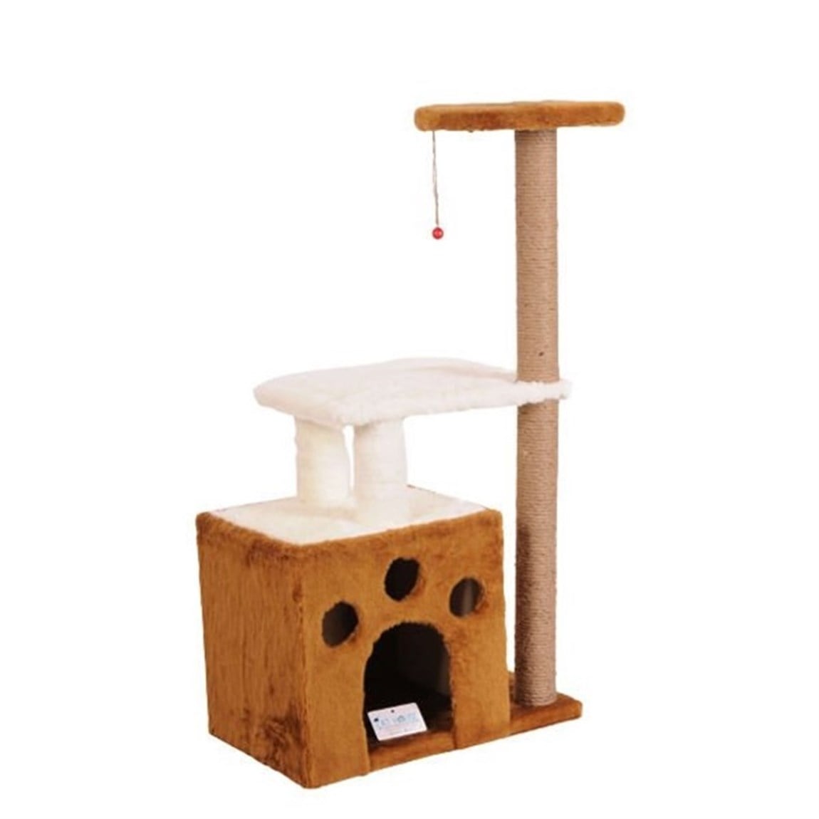 Starpet Yuvalı Kedi Tırmalama Kahve 97 Cm