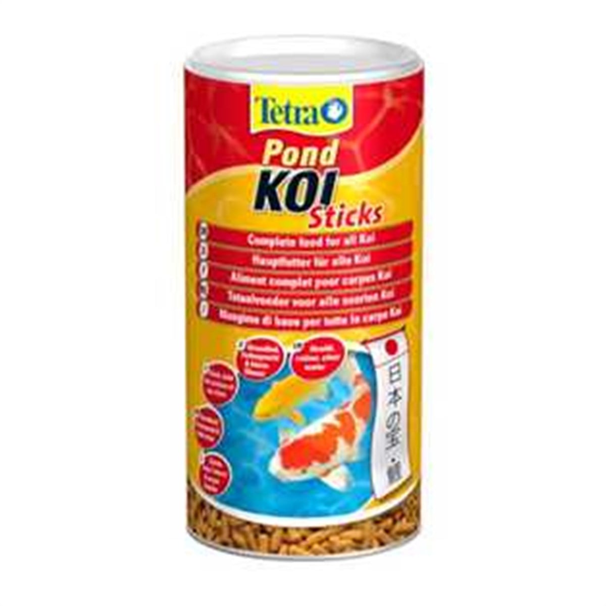 Tetra Pond Koi Sticks 140 Gr(Kırmızı) 1LT