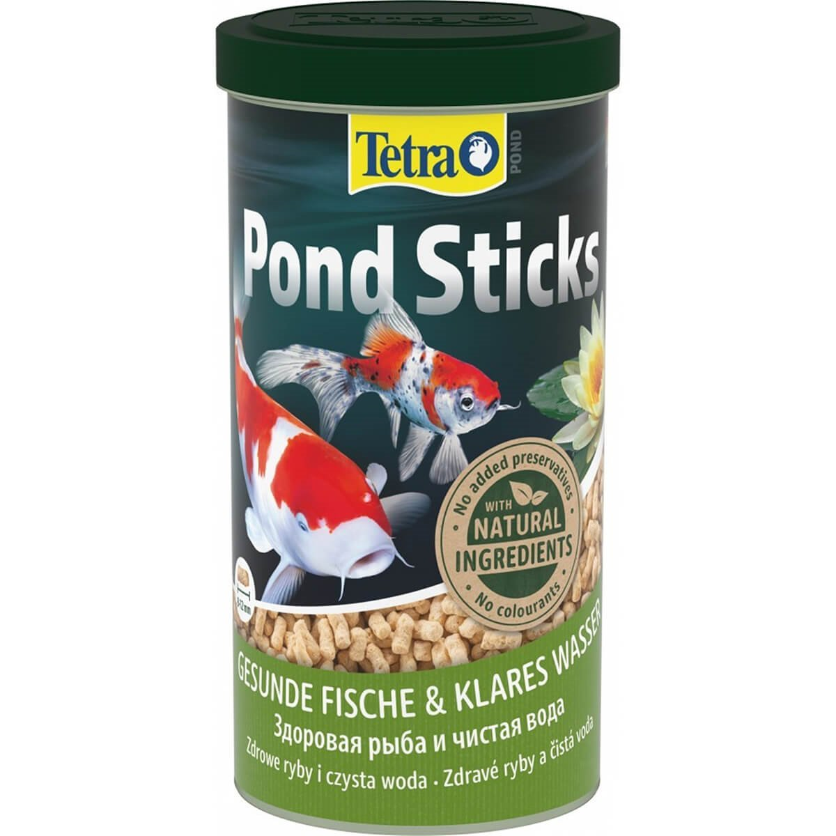 Tetra Pond Sticks Yeşil Japon ve Havuz Balıkları için Yem 1 lt