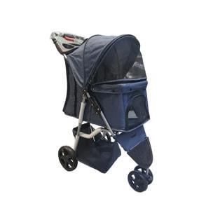 Tommy Evcil Hayvan Arabası 87x50x107CM LACİVERT MAX 20 KG