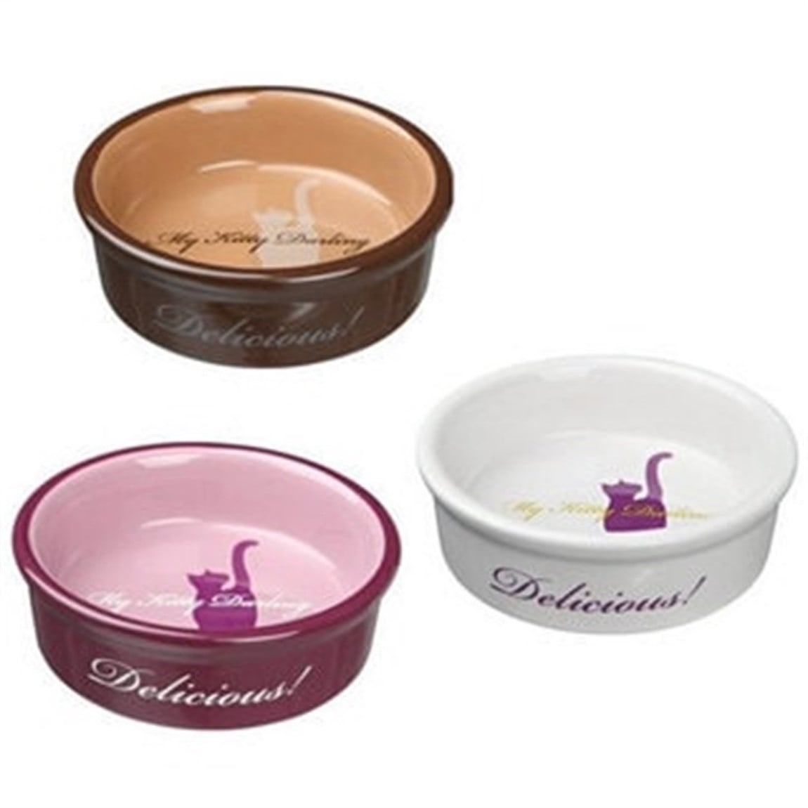 Trixie Kedi Seramik Mama ve Su Kabı 0,2ltt 15 cm