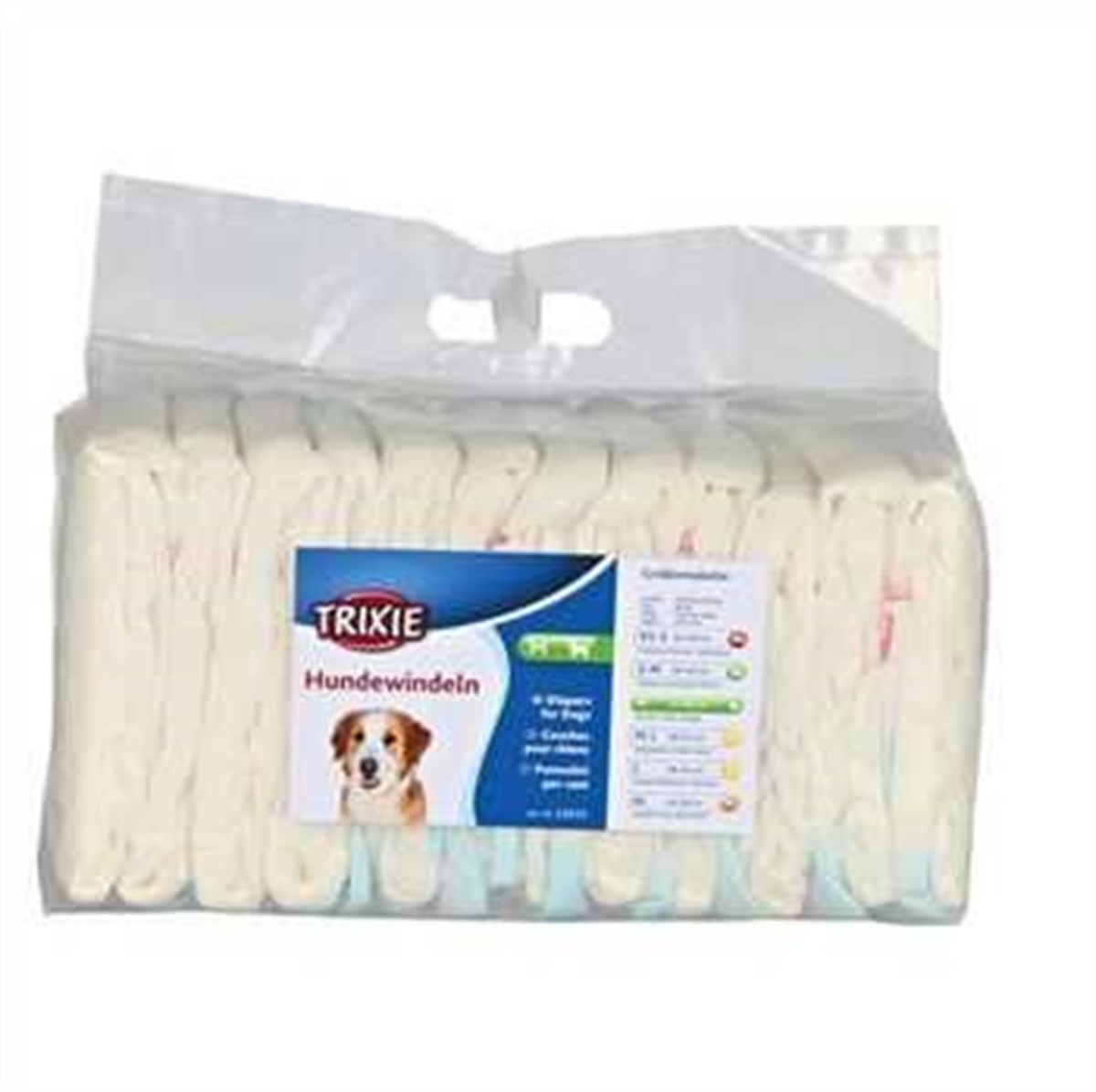 Trixie Köpek Külot ve Pedi XSmall-Small -20-28cm,12Adet