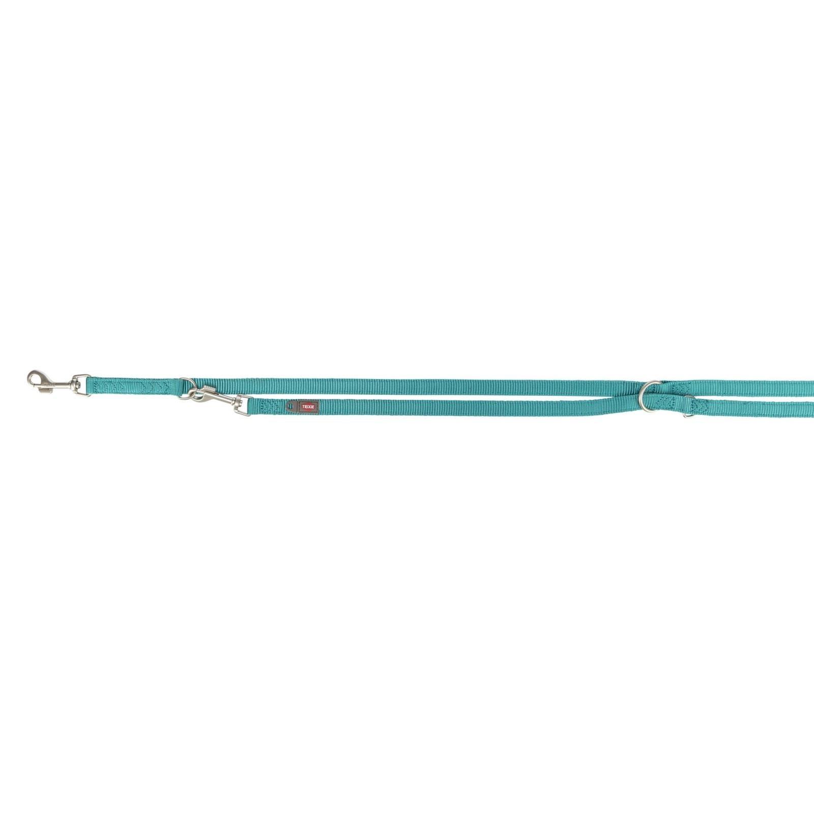 Trixie Premium Köpek Çift Katmanlı Ayarlanabilir Kayış L-XL : 2 Mt / 25 mm Su Yeşili