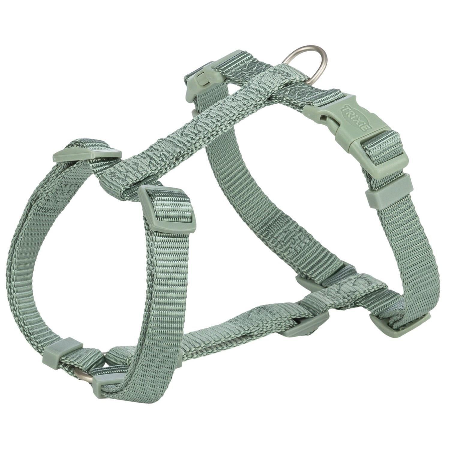 Trixie Premium Köpek H Tipi Göğüs Tasması S/M :42/60 Cm/15 mm Adaçayı Yeşil