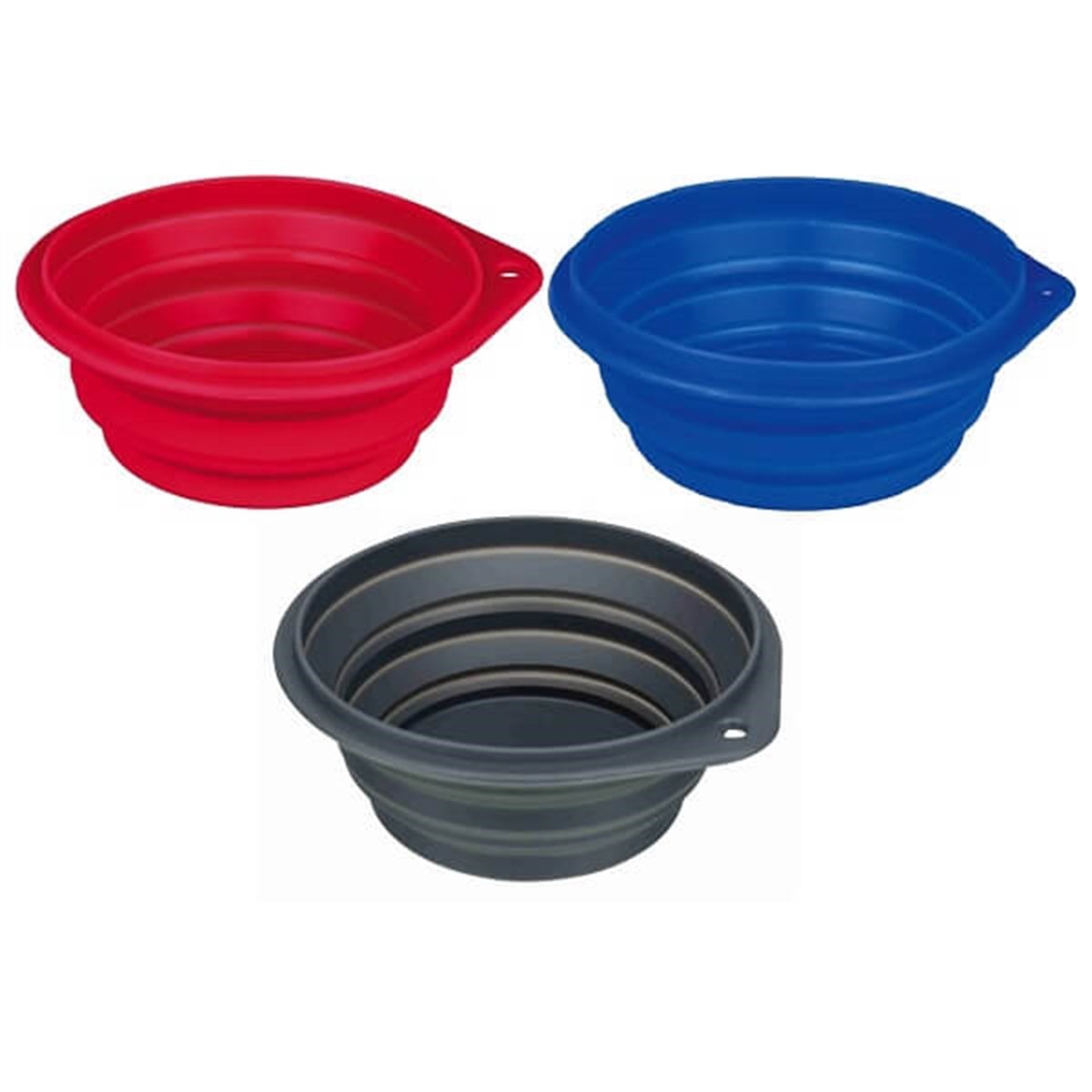 Trixie Silikon Kapanabilir  Su ve Yem Kabı 0.5 l/ø 14 cm