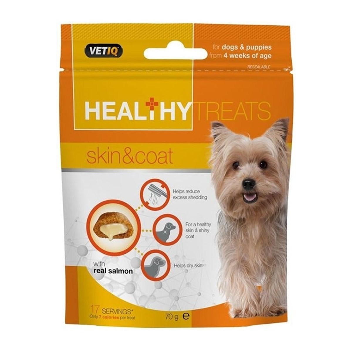Vetiq Skin Coat Deri Tüy Bakımı Köpek Ödülü 70gr
