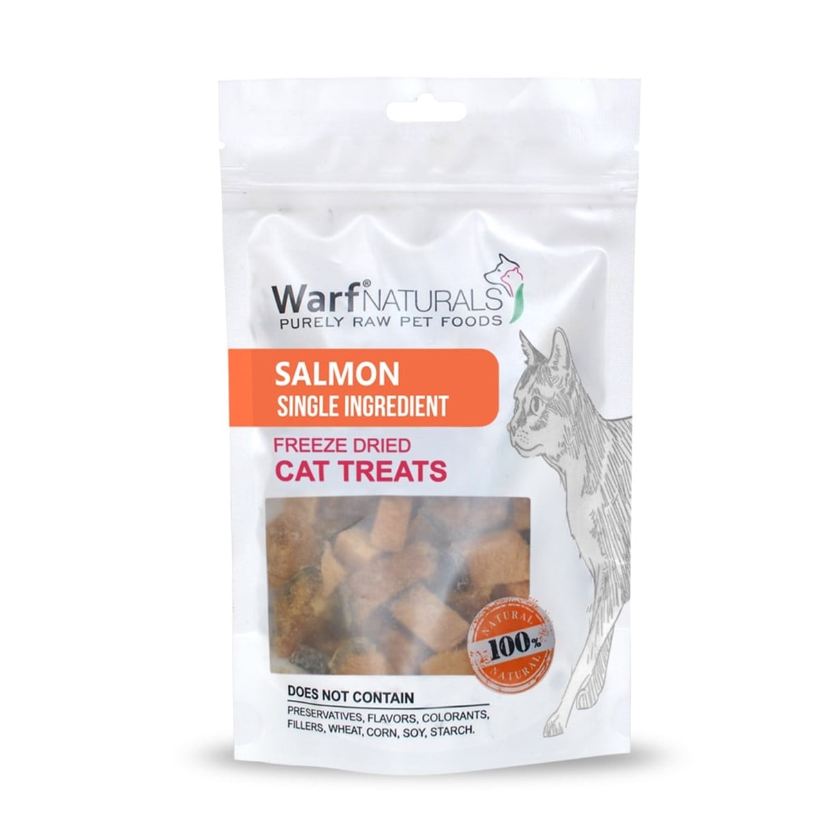 Warf Freeze Dry Doğal Kedi Ödülü Somonlu 40 GR