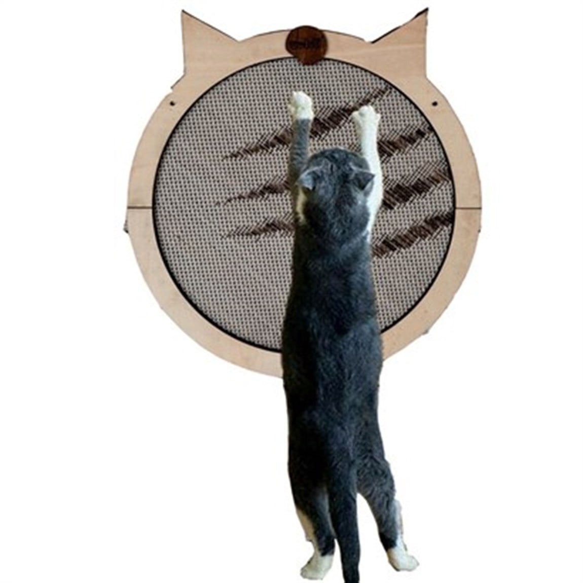 Wodoti Yuvarlak Duvara Asılan Kedi Tırmalama Tahtası
