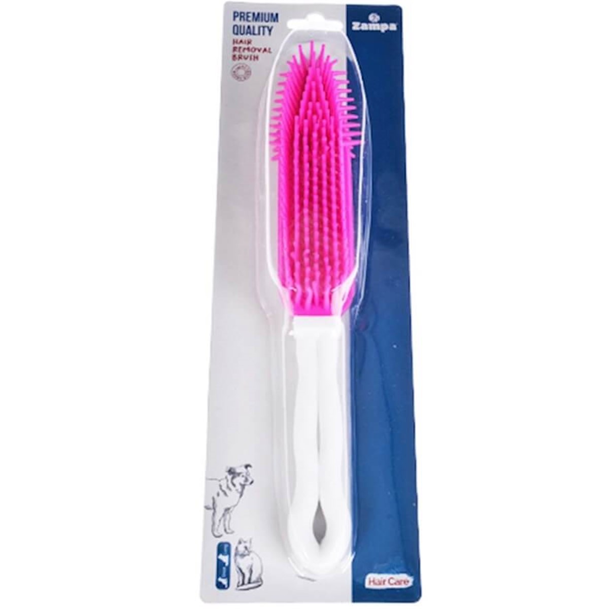 Zampa Plastik Tüy Toplama Fırçası 26x4cm