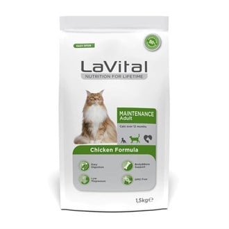 LaVital Maintenance Tavuklu Yetişkin Kedi Maması 1,5kg