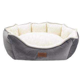 Lepus Luxe Daisy Kedi ve Köpek Yatağı Large Gri