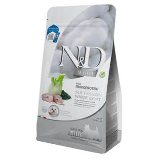 N&D White Levrek Rezeneli Mini Irk Beyaz Köpek Maması 5 Kg