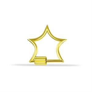 14 Ayar Altın Taşlı Minimal Helix/Kıkırdak Piercing - Dianora Piercing