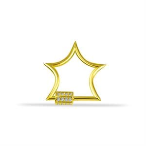 14 Ayar Altın Taşlı Minimal Helix/Kıkırdak Piercing - Dianora Piercing