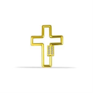 14 Ayar Altın Taşlı Minimal Helix/Kıkırdak Piercing - Dianora Piercing