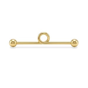 Sarmal Altın Köprü Piercing - Dianora Piercing