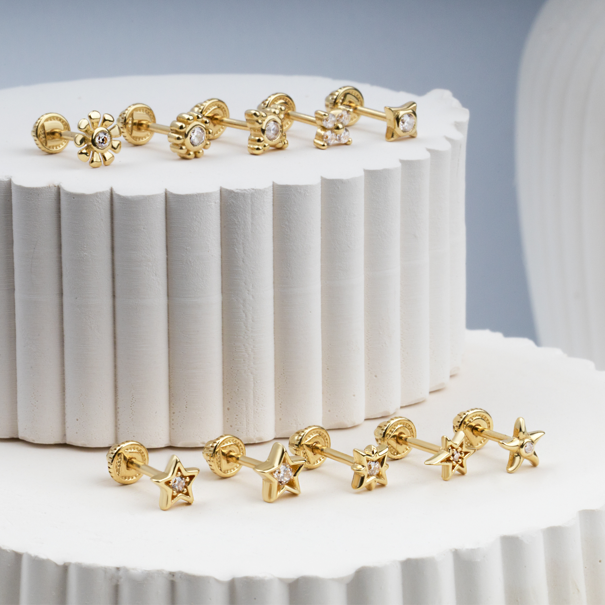 Çoklu piercing kombinasyonu