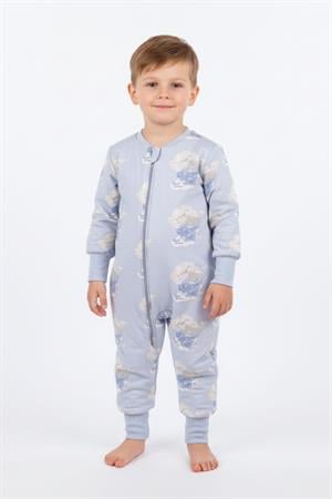 Erkek Çocuk Elyaf Dolgulu Premium Kalite 2 Tog Desenli Uyku Tulumu