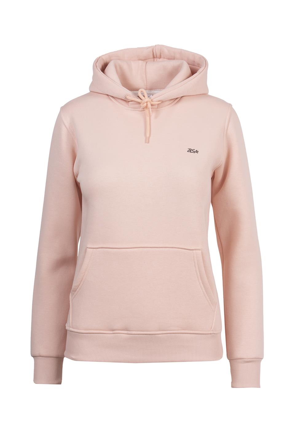 BSM 001212 BYN KANGURU 3 İPLİK SWEAT - Pudra