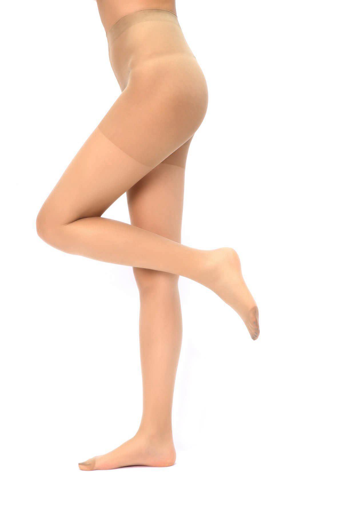 Bsm Ten 15 Den Fit İnce Likralı Külotlu Çorap 6 Adet