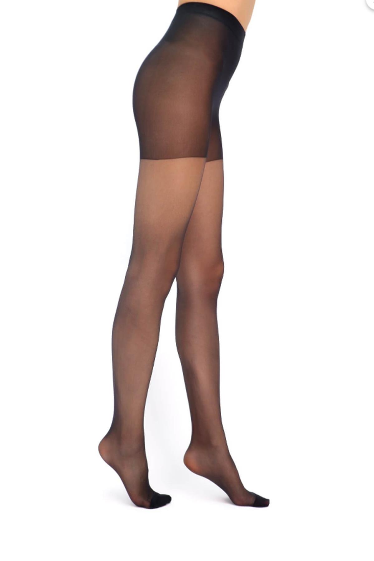 Bsm 15 Den Fit İnce Külotlu Çorap 9038 - Siyah