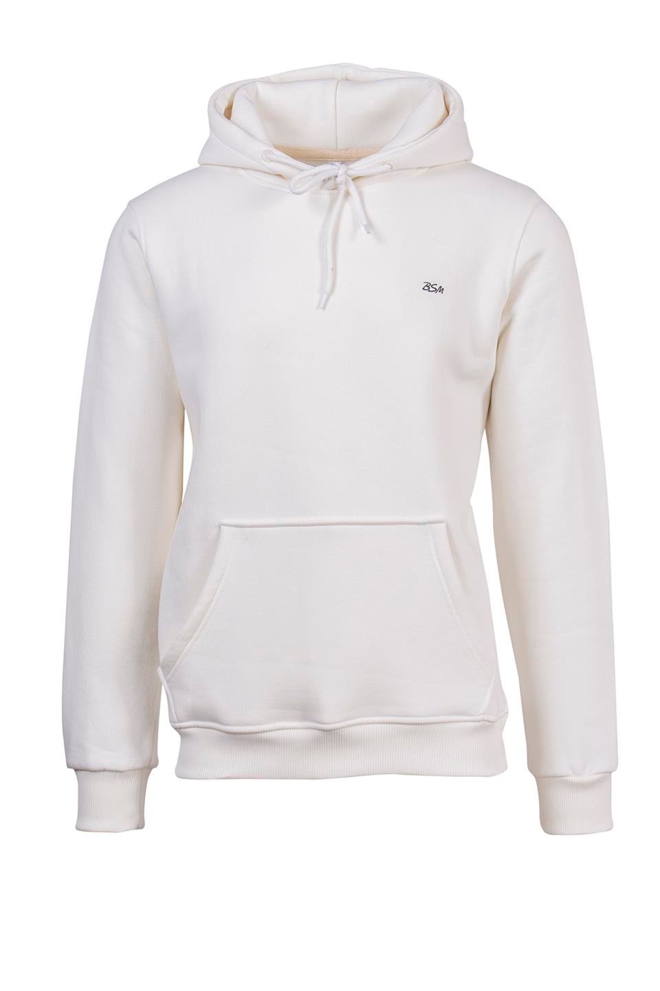 BSM 000300 ERK KAPŞ 3 İPLİK SWEAT - Ekru