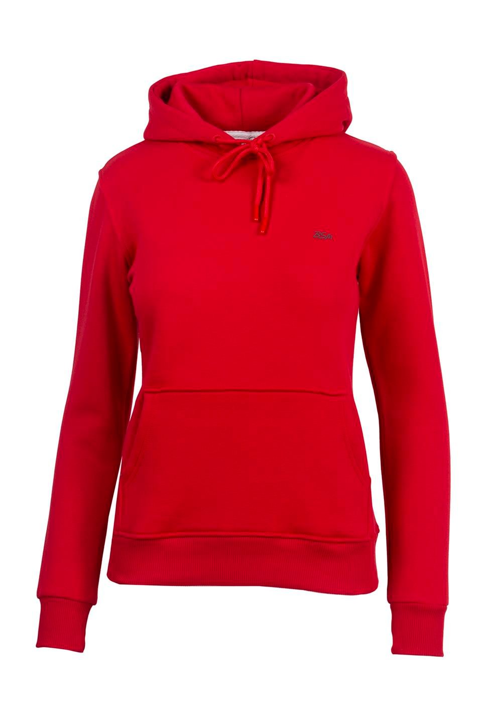 BSM 001212 BYN KANGURU 3 İPLİK SWEAT - Kırmızı