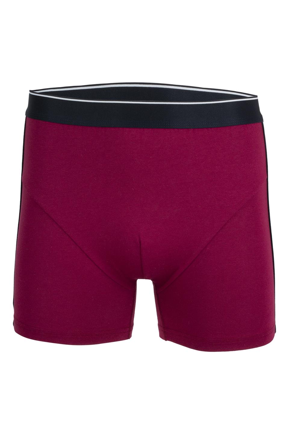 Bsm Erkek Modal Boxer 44503 - Bordo