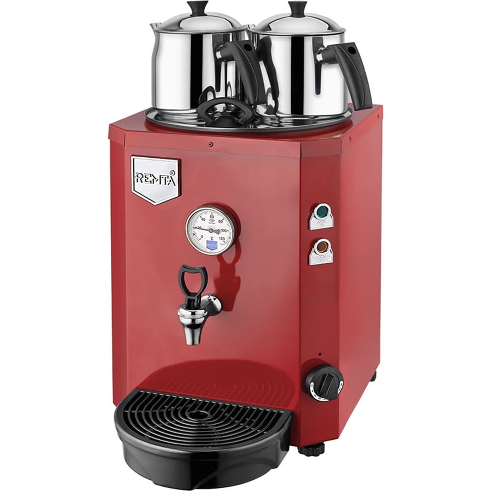 REMTA 2 DEMLİKLİ JUMBO ÇAY MAKİNESİ 13 LT.
