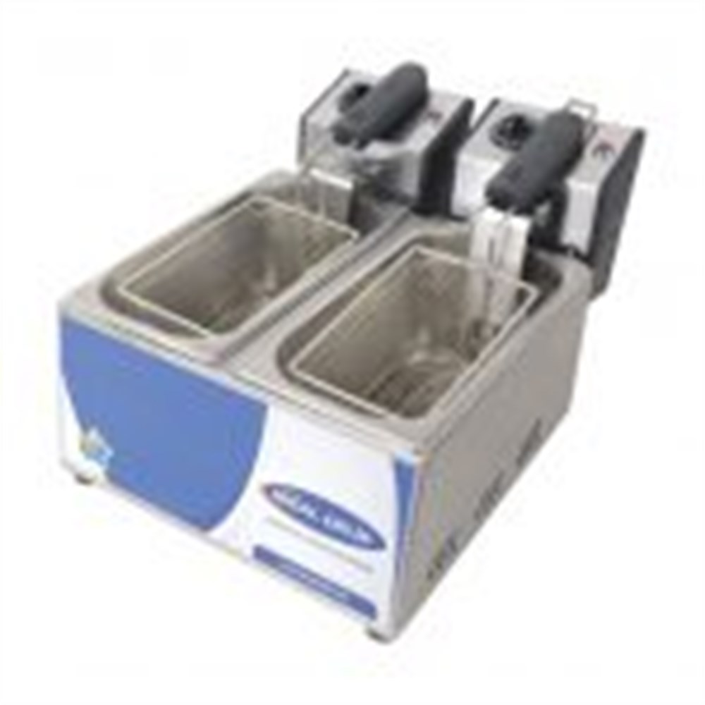 İDEAL ÇELİK ELEKTRİKLİ FRİTÖZ-5+5 lt