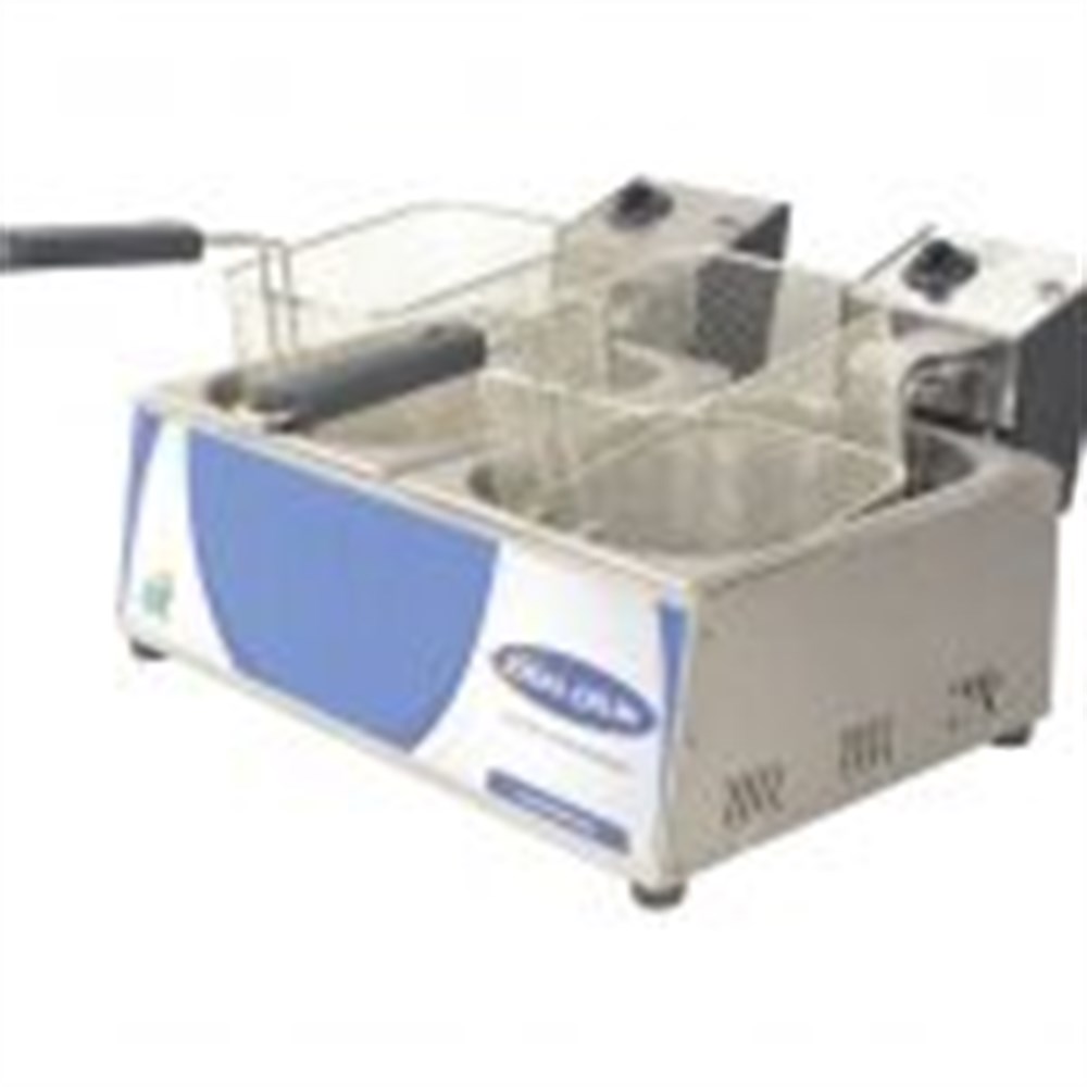 İDEAL ÇELİK ELEKTRİKLİ FRİTÖZ-8+8 lt