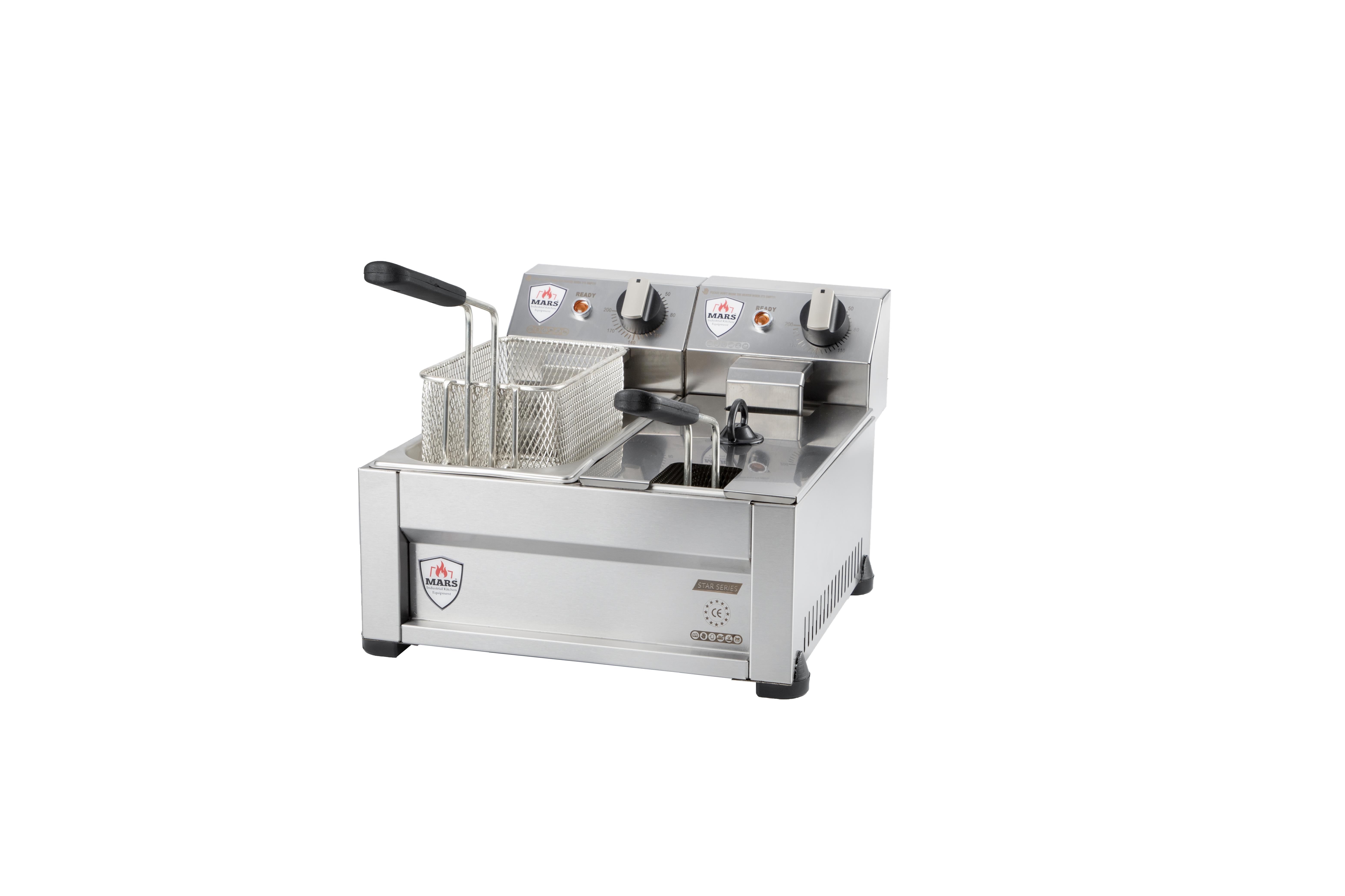 MARS 3+3 LT. ELEKTRİKLİ FRİTÖZ