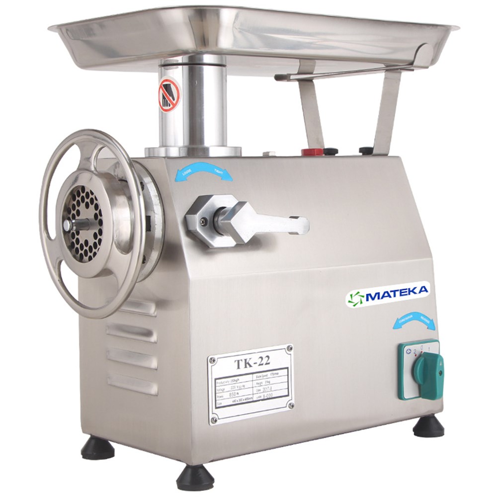 MATEKA ET KIYMA MAKİNESİ NO:12-Çıkma Kafa-220 V-75 kg/saat