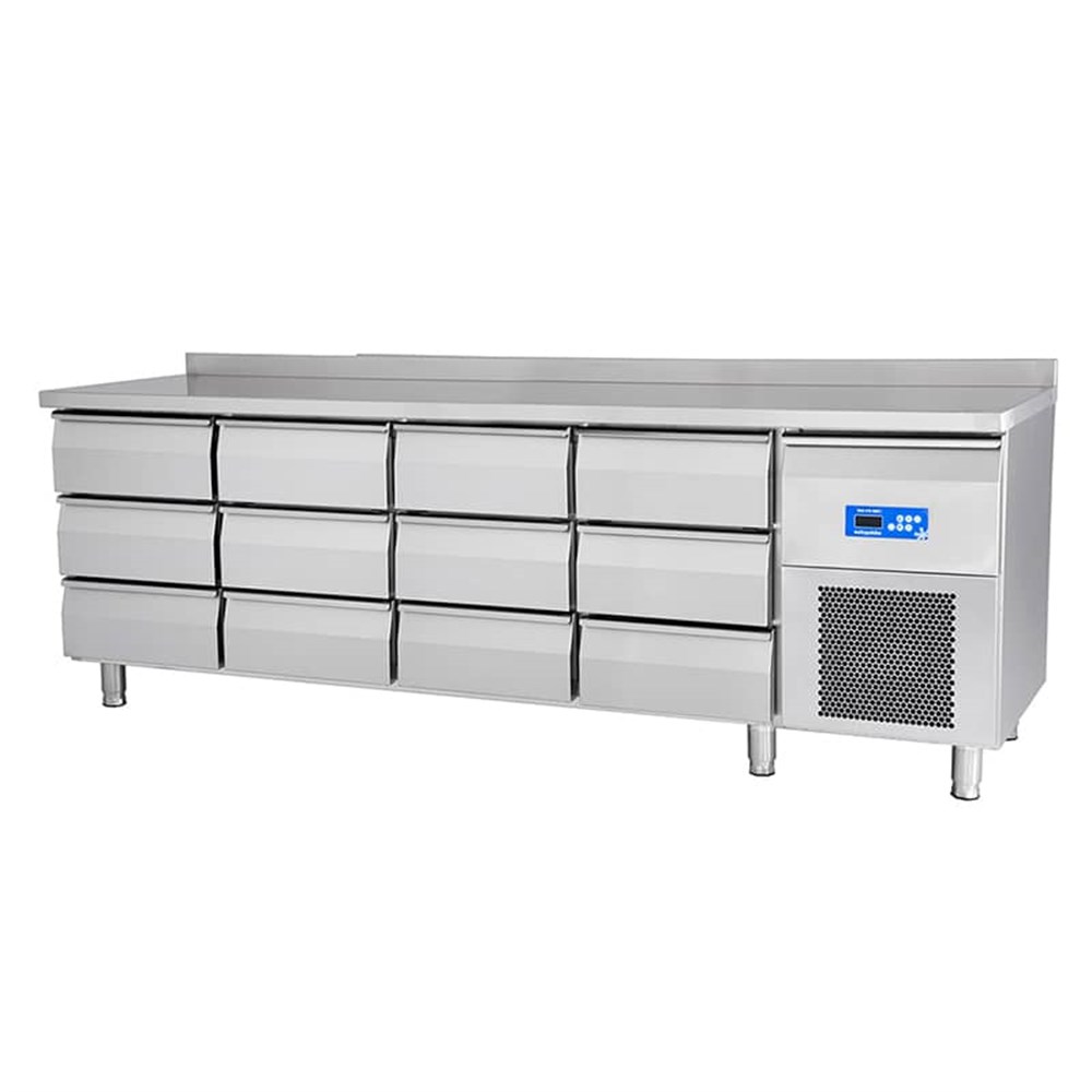 ÖZTİRYAKİLER 12 ÇEKMACELİ YATAY TİP BUZDOLABI