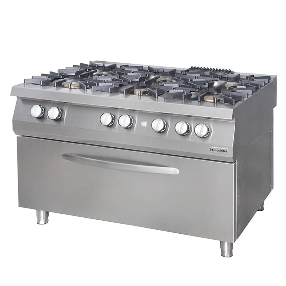ÖZTİRYAKİLER 700 SERİ GAZLI FIRINLI KUZİNE-6 Gözlü