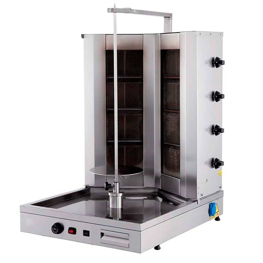 ÖZTİRYAKİLER GAZLI DÖNER OCAĞI-Alttan Motorlu-8 Radyanlı