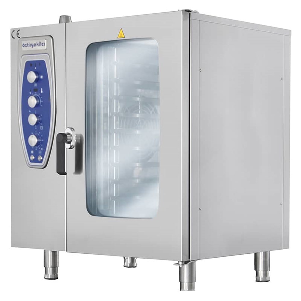 ÖZTİRYAKİLER KONVEKSİYONLU ELEKTRİKLİ FIRIN-10 GN 2/1-Kazıklı